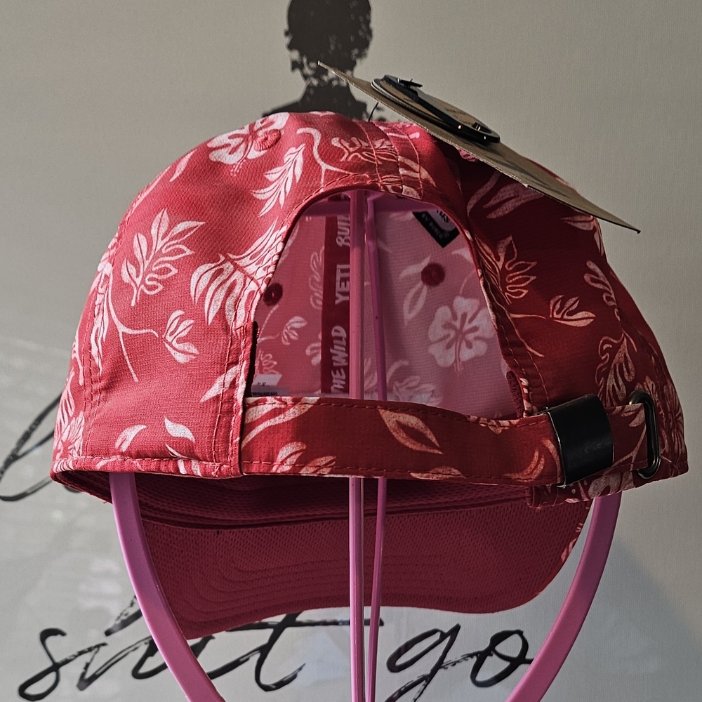 YETI Red Floral Hat - Picture 3 of 5